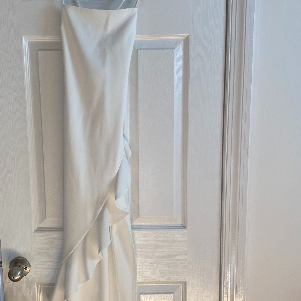 White Bridal Shower Dress